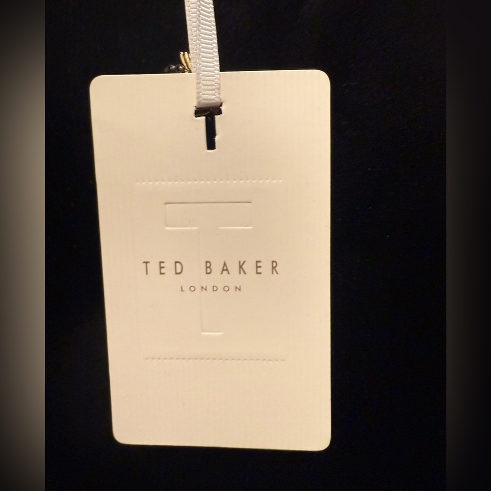 Brand new Ted Baker Queen Bee Ruffle Waist Dress - Picture 3 of 7